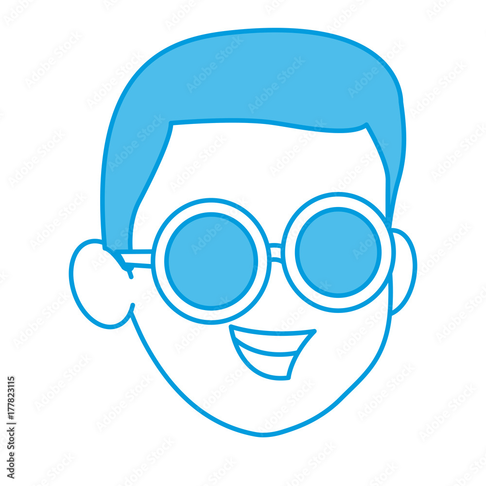 Boy faceless cartoon icon vector illustration graphic design Boy faceless cartoon icon vector illustration graphic design