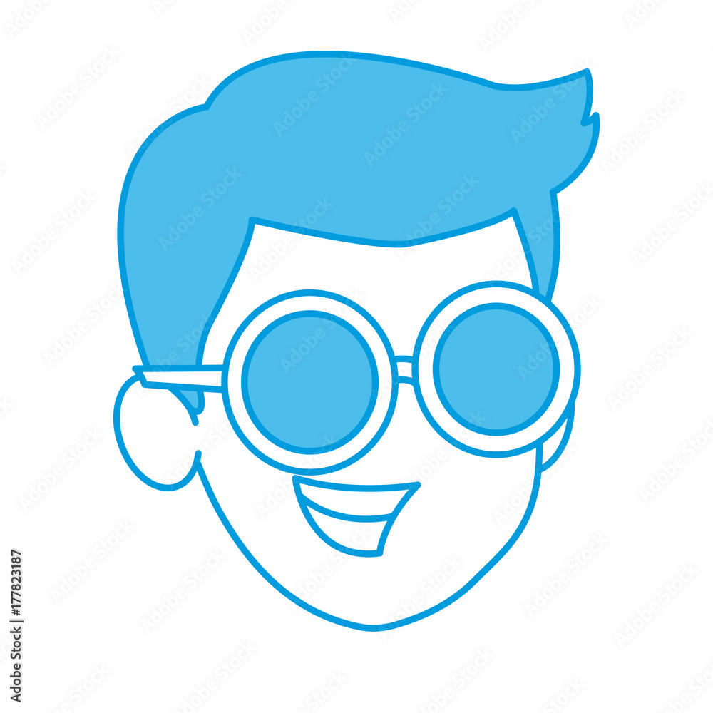 Boy faceless cartoon icon vector illustration graphic design Boy faceless cartoon icon vector illustration graphic design