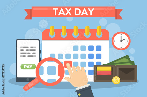 Tax day holiday.