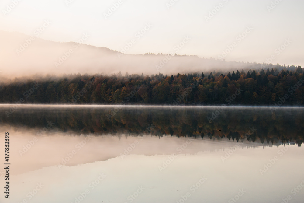 Fototapeta premium Shaori Lake, Racha, Georgia