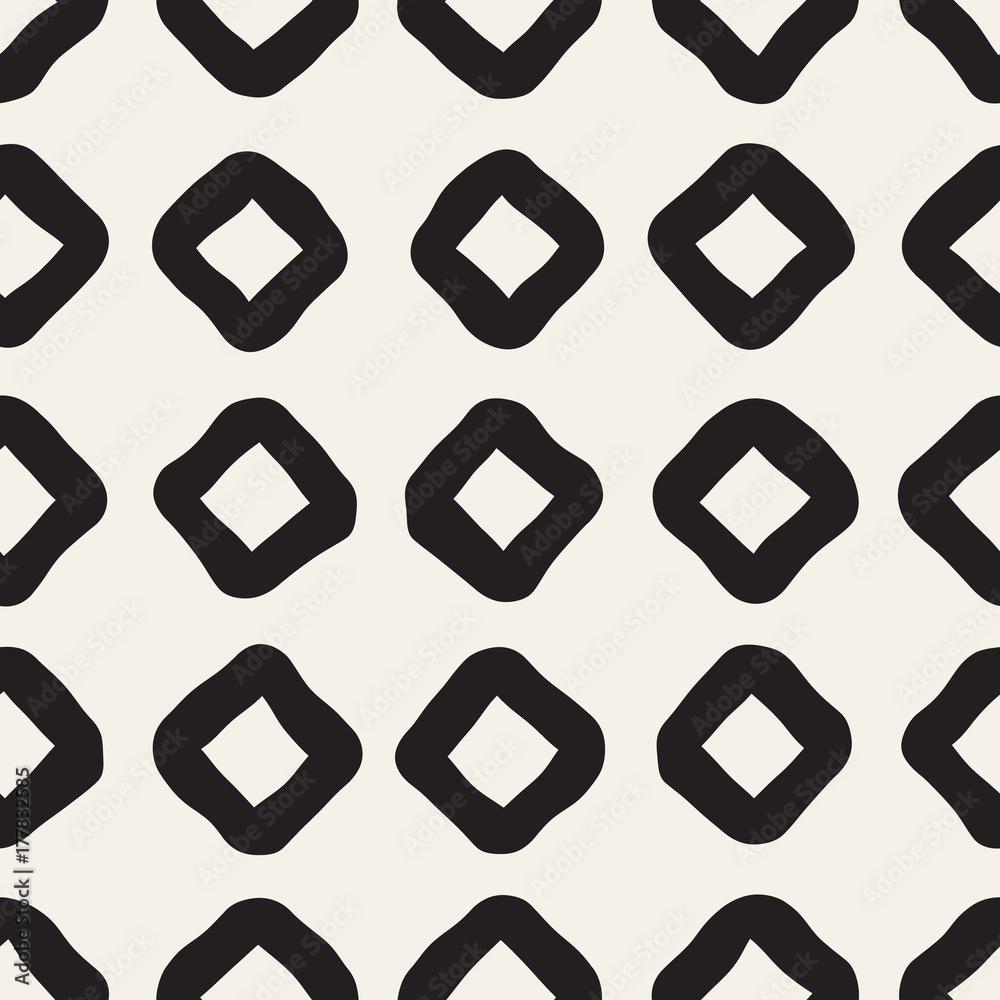 Seamless pattern with hand drawn lines. Abstract background with freehand brush strokes. Black and white texture. Ornament for wrapping paper. Seamless pattern with hand drawn lines. Abstract background with freehand brush strokes. Black and white texture. Ornament for wrapping paper.