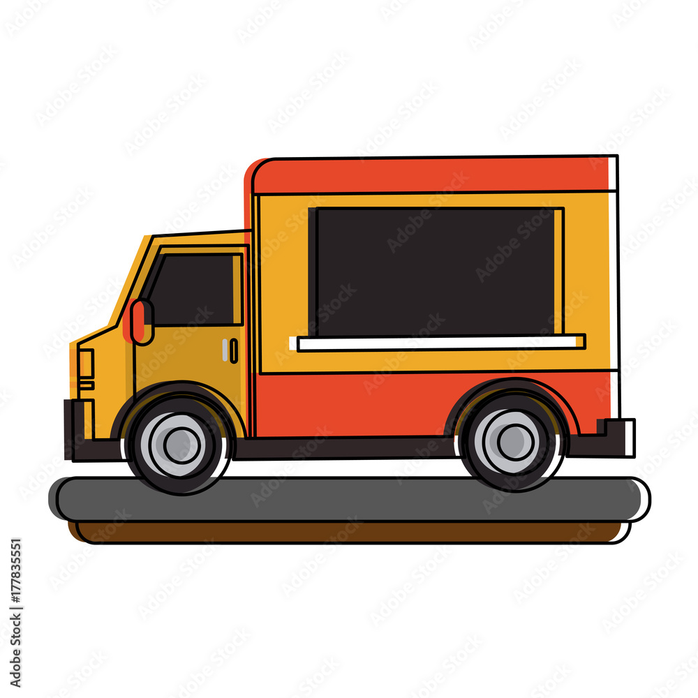 food truck icon image vector illustration design 