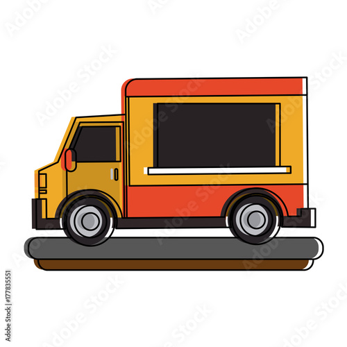 food truck icon image vector illustration design 