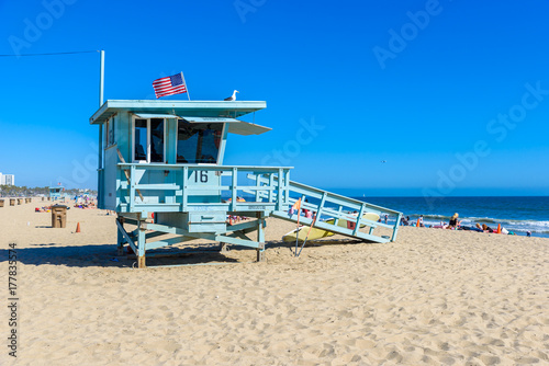 Santa Monica Beach, Los Angeles, California, USA