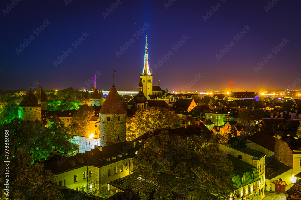 Night Tallinn