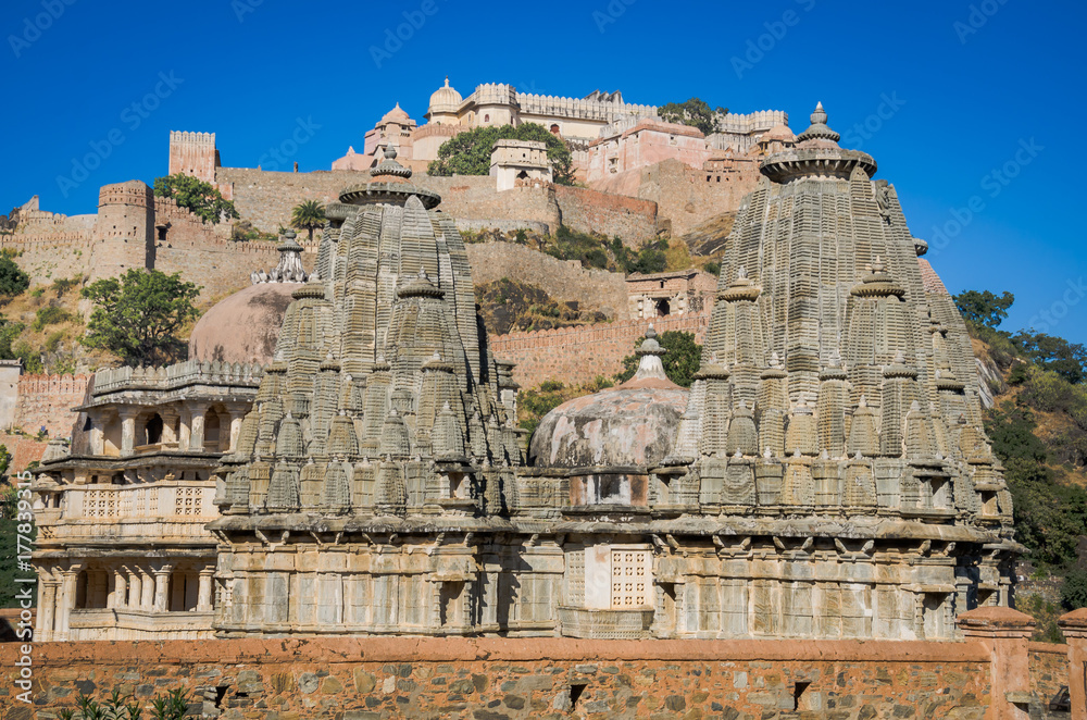 Kumbhalgarh Fort in Rajasthan, one of the biggest fort in India