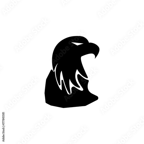 head of eagle head icon