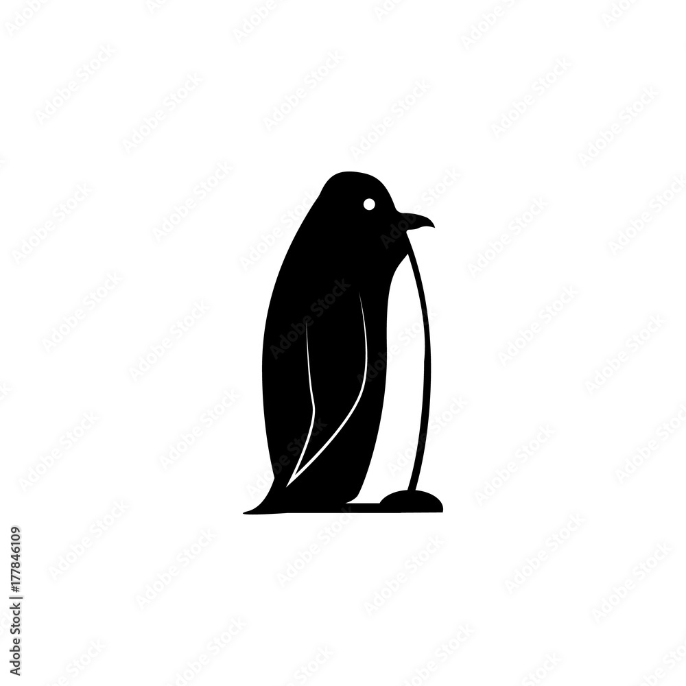 Obraz premium Emperor Penguin icon