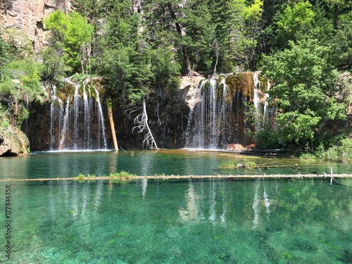 Hanging lake in Colorado