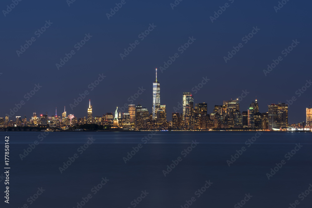 Obraz premium New York City Skyline Panorama 