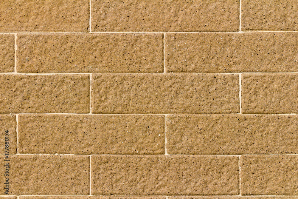 Fototapeta premium brick wall color brown texture background