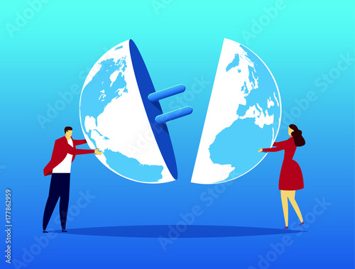 Global business connection