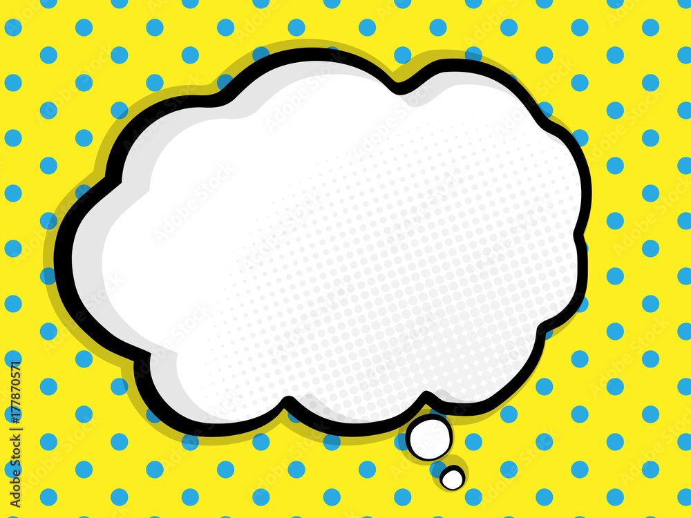 abstract blank speech bubble comic book, pop art background vector illustration abstract blank speech bubble comic book, pop art background vector illustration