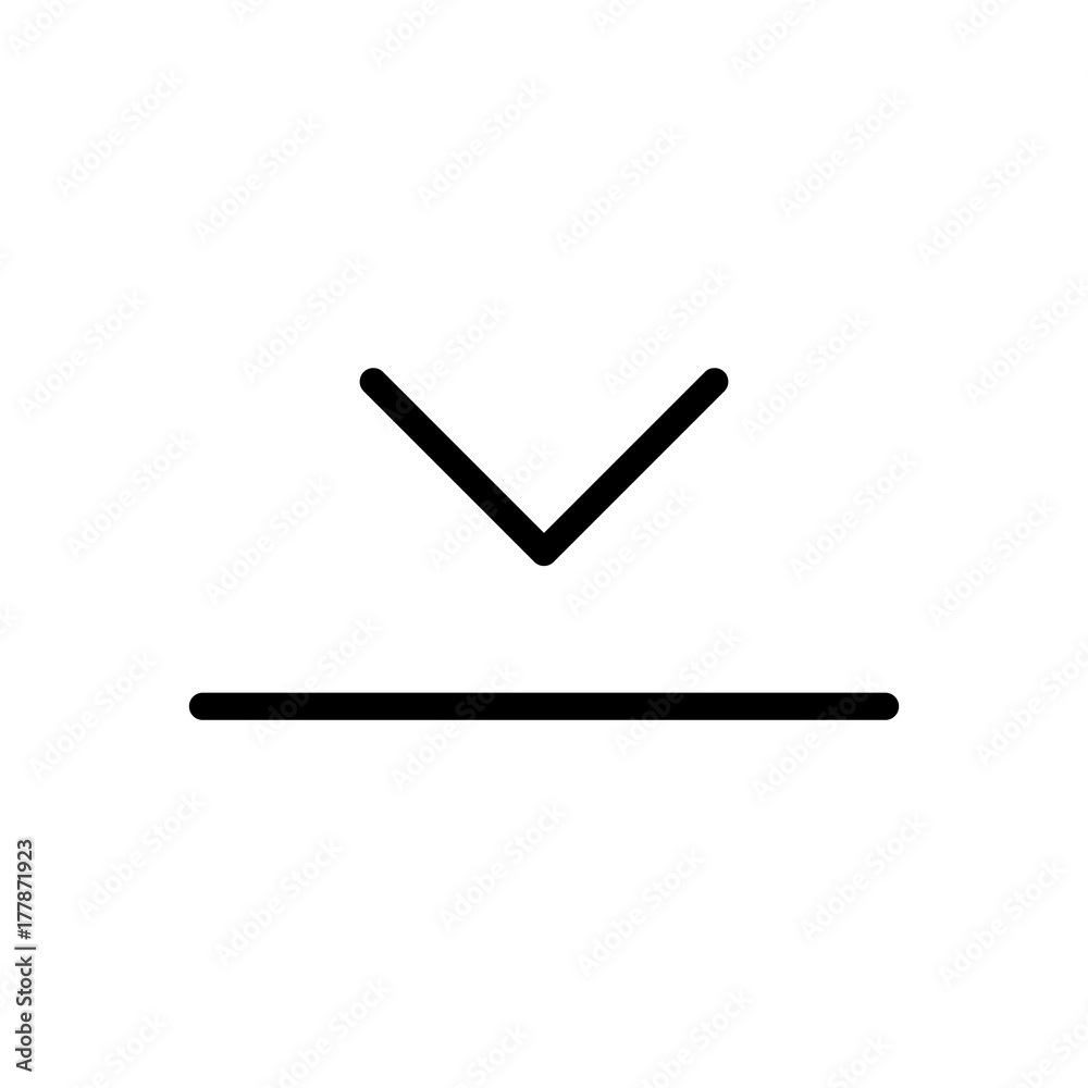 Line flat icon Line flat icon
