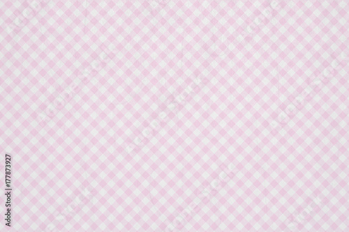 ピンクのチェック柄背景素材テクスチャ Stock Photo Adobe Stock