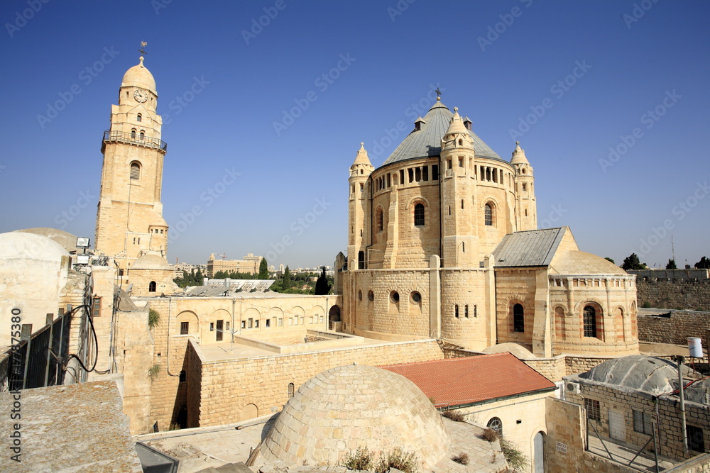 Abbey of the Dormition in Jerusalem Old City