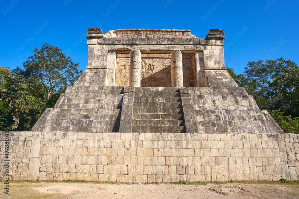 Chichen Itza north temple in Mexico