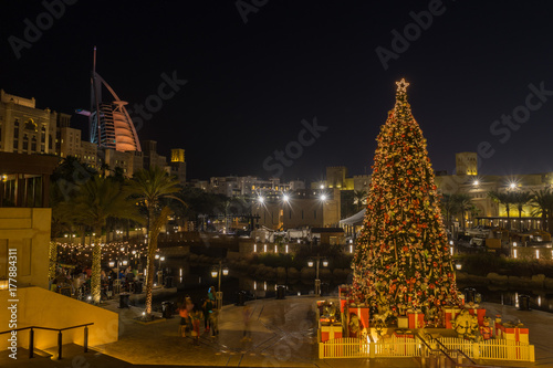 Christmas time in Dubai, UAE United Arab Emirates