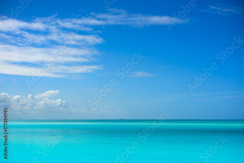 Caribbean turquoise perfect beach Riviera Maya