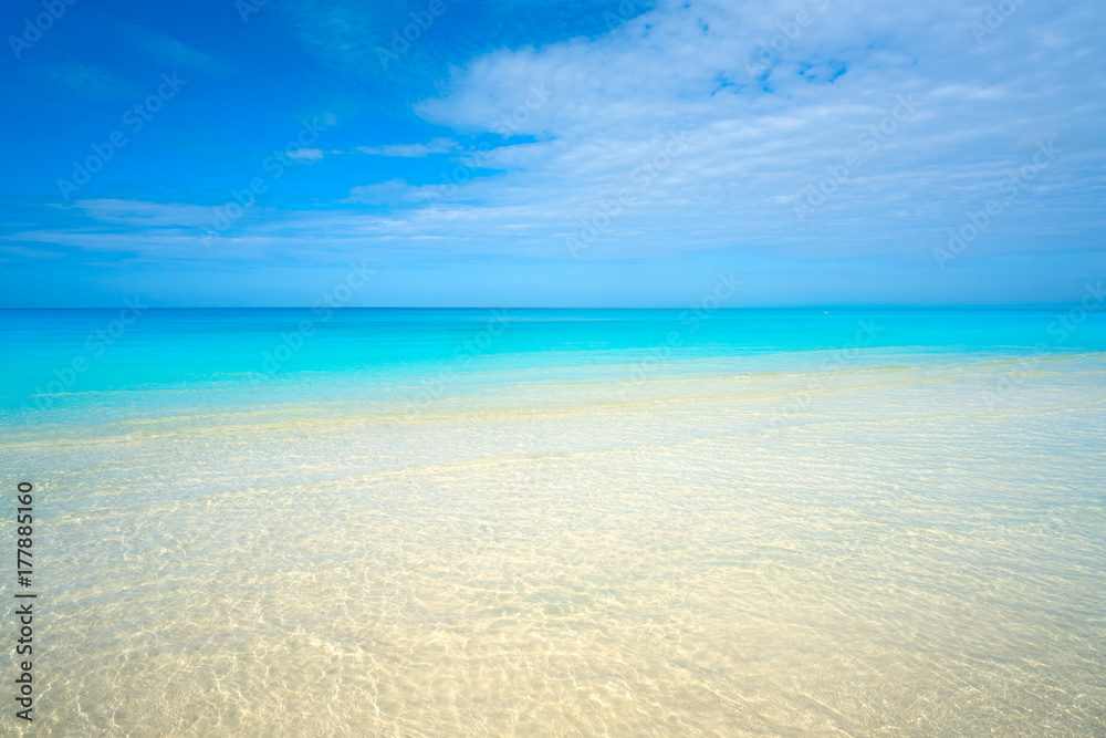 Caribbean turquoise perfect beach Riviera Maya Caribbean turquoise perfect beach Riviera Maya
