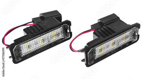 Fotografie Light led bulbs for car lamps