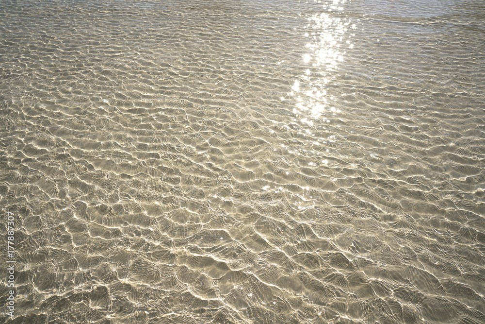 Caribbean transparent water beach reflection Caribbean transparent water beach reflection