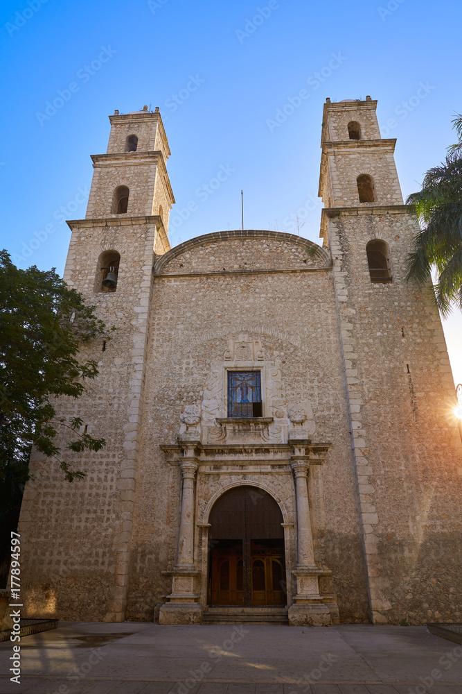 Merida city Tercera Orden church Yucatan