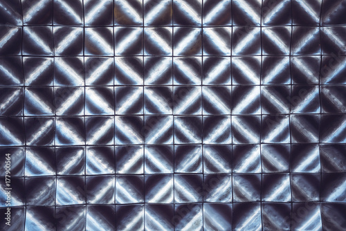 Dark geometric pattern