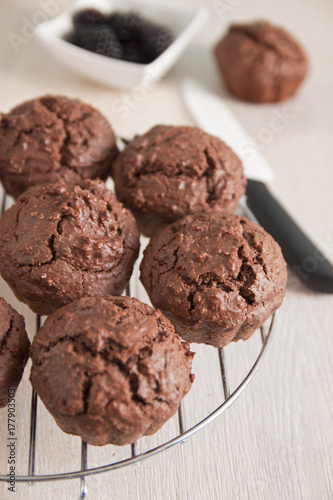 Wallpaper Mural Chocolate muffins Torontodigital.ca