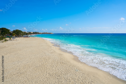 Playa del Carmen beach in Riviera Maya