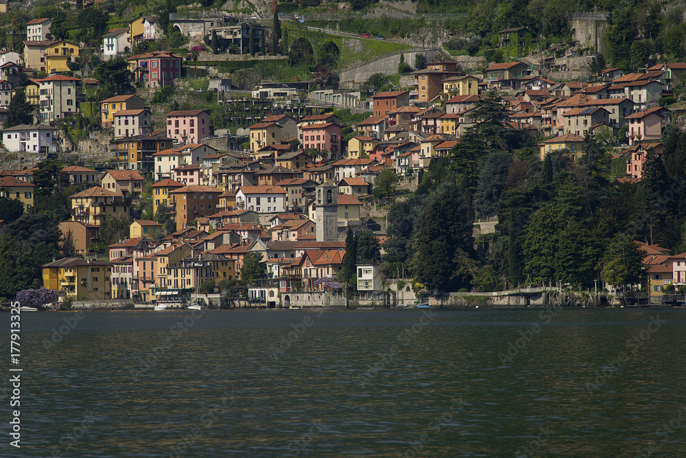 Lake Como; Carate Urio, on the left lakeside