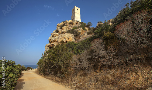 Torre Salinas, Costa Rei,  Sardegna,Italia