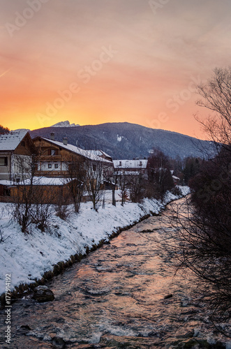 Tramonto invernale