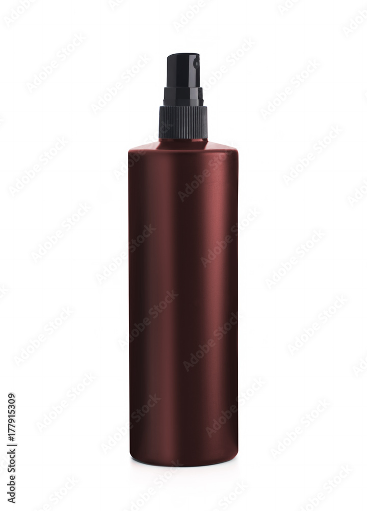 Copper container spray bottle isolated on a white background Copper container spray bottle isolated on a white background