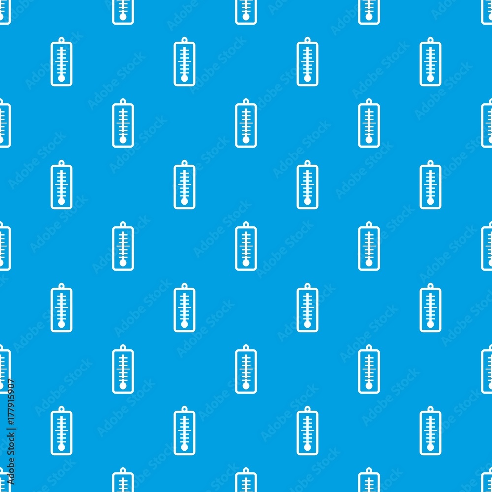 Thermometer indicates low temperature pattern seamless blue Thermometer indicates low temperature pattern seamless blue