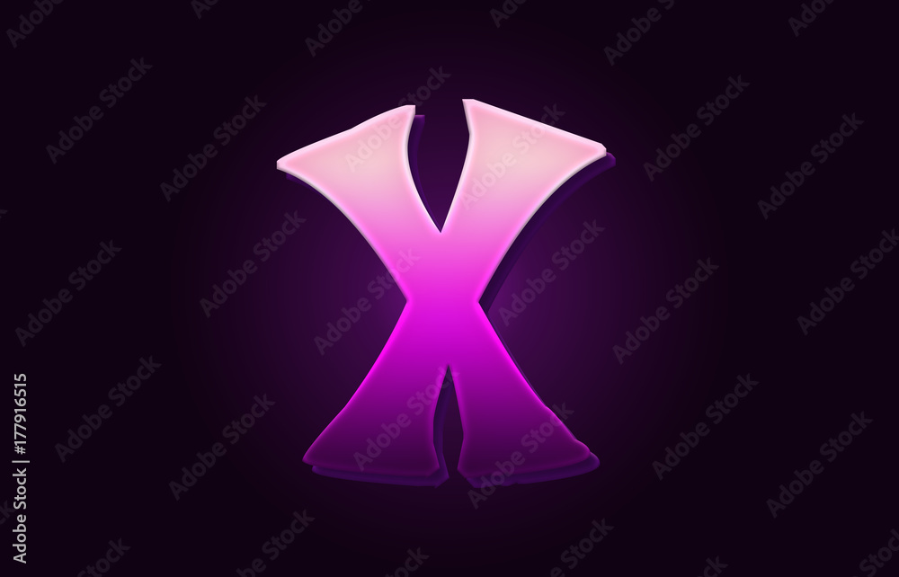letter X alphabet 3d text logo icon design letter X alphabet 3d text logo icon design