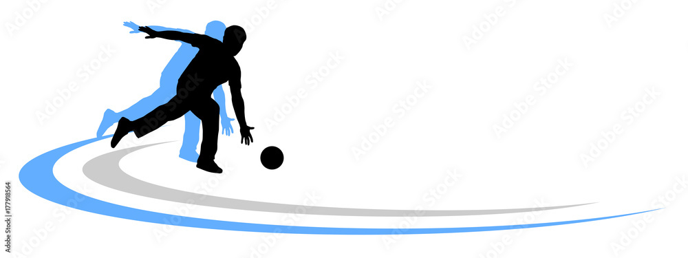 Naklejka premium Bowling - 64