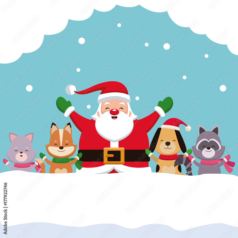 Merry chrismtas card cartoon icon vector illustration graphic design Merry chrismtas card cartoon icon vector illustration graphic design
