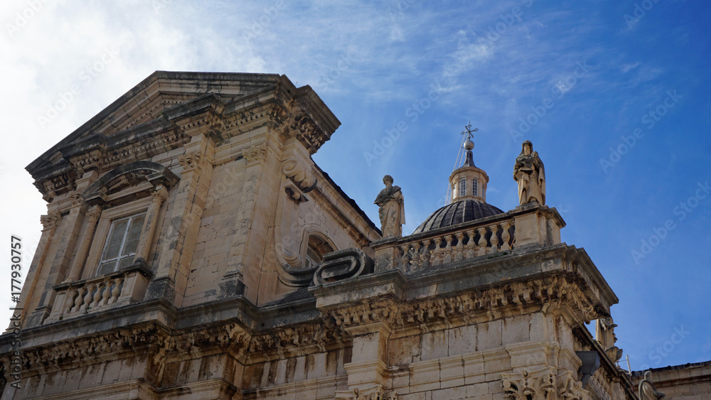 Obraz premium historical old town of dubrovnik in croatia