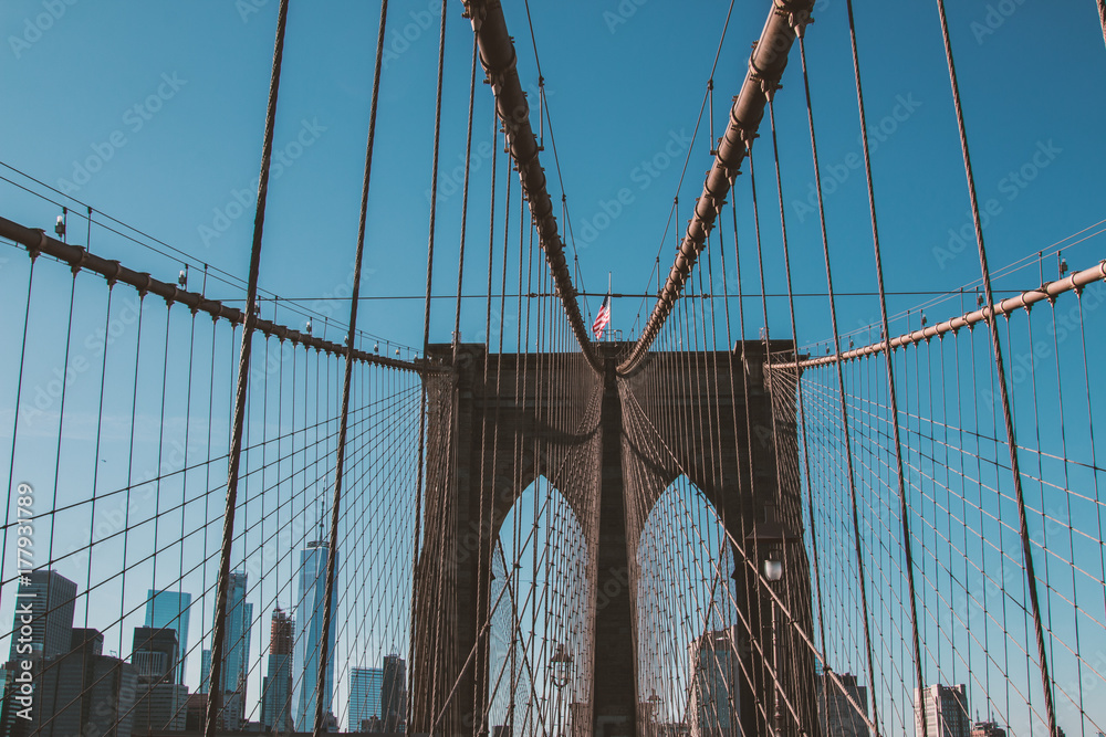 Fototapeta premium Brooklyn Bridge New York