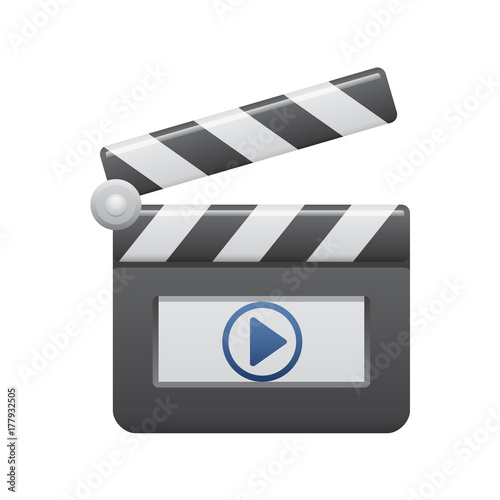 Clapboard - Novo Icons. A professional, pixel-aligned icon designed on a 64 x 64 pixel.  