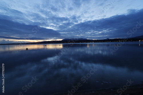Morgengrauen am Genfer See © ChristopherReinert
