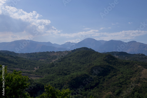 Vista panoramica della Maiella, Abruzzo, Italy