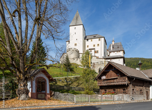 Mauterndorf castle, built about 1253. Lungau, federal state of Salzburg, Austria