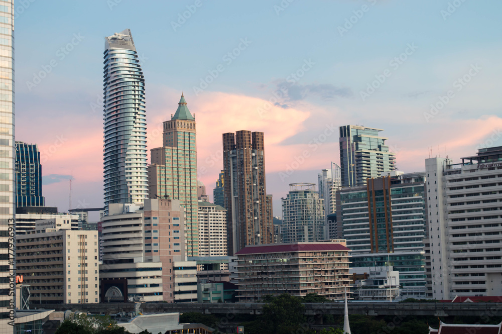 Fototapeta premium Bangkok budynek miasta
