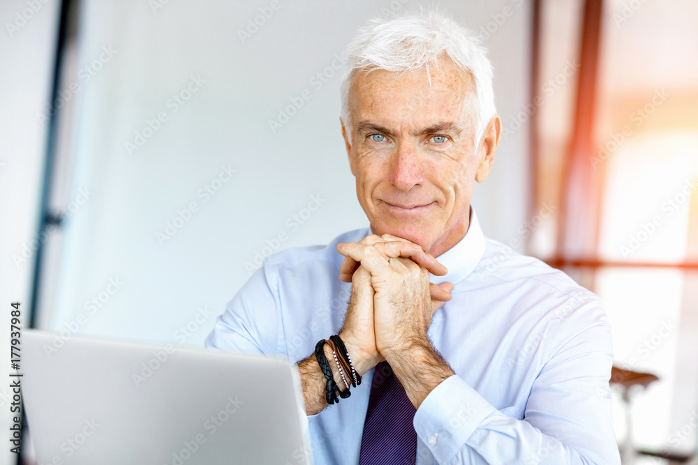 Businessman at the office Businessman at the office