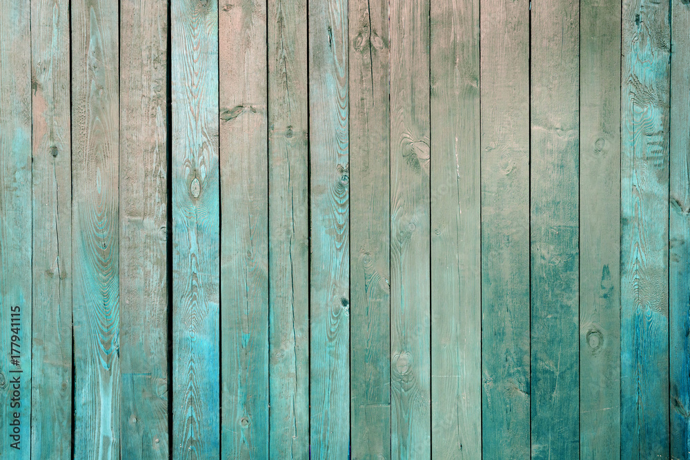 The old blue wood texture with natural patterns The old blue wood texture with natural patterns