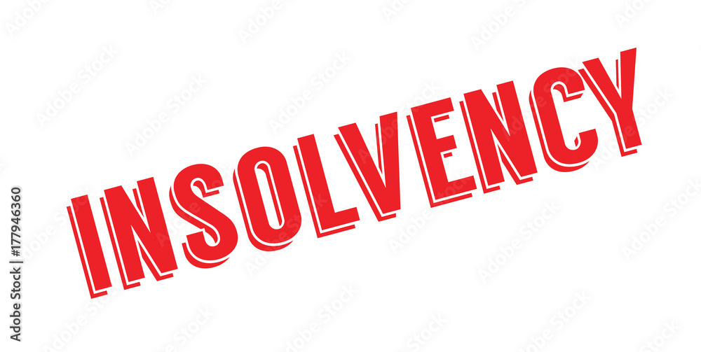 Insolvency rubber stamp. Grunge design with dust scratches. Effects can be easily removed for a clean, crisp look. Color is easily changed. Insolvency rubber stamp. Grunge design with dust scratches. Effects can be easily removed for a clean, crisp look. Color is easily changed.