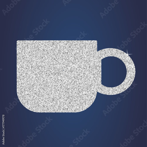 Glitzer Tasse