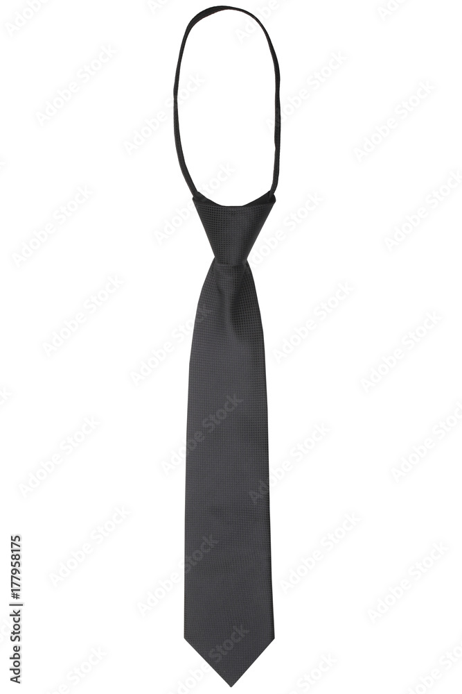 Children's black necktie Children's black necktie
